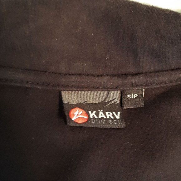 KARV Vintage Black Women's Short Jacket with Shiny Detailing - Size Small - Picture 5 of 6